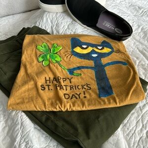 PART OF A BUNDLE! Pete the Cat St Patty’s t